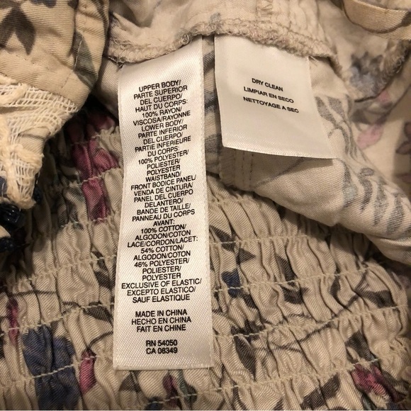 RACHEL Rachel Roy tie-dye bustier top adjustable straps navy blue skirt EUC SZ 4 - Picture 9 of 10